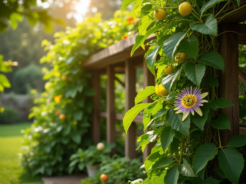 Berdayakan Tanaman Markisa Anda dengan Pagar yang Tepat: Menciptakan Ruang Tumbuh Ideal untuk Passiflora Edulis!