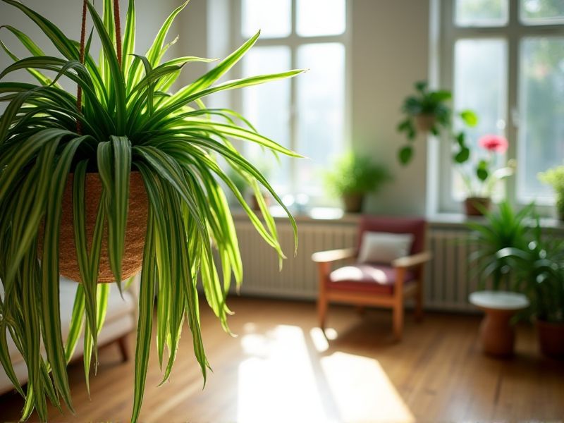 Cahaya yang Ideal untuk Menumbuhkan Spider Plant: Rahasia Keberhasilan Chlorophytum comosum