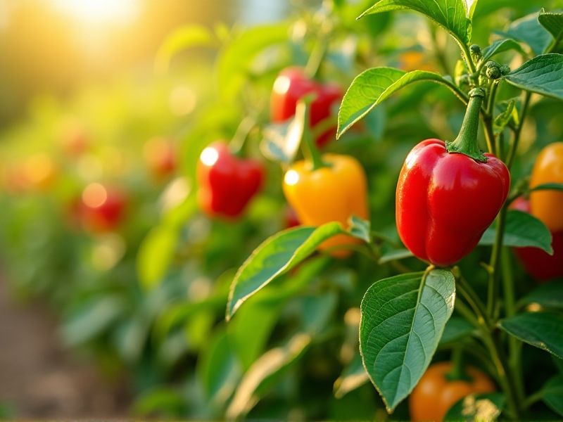 Cahaya yang Tepat: Kunci Sukses Menanam Paprika yang Subur dan Berbuah Melimpah
