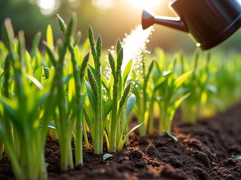 Cara Tepat Menyiram Asparagus Pupus: Kunci untuk Hasil Tumbuh Optimal!