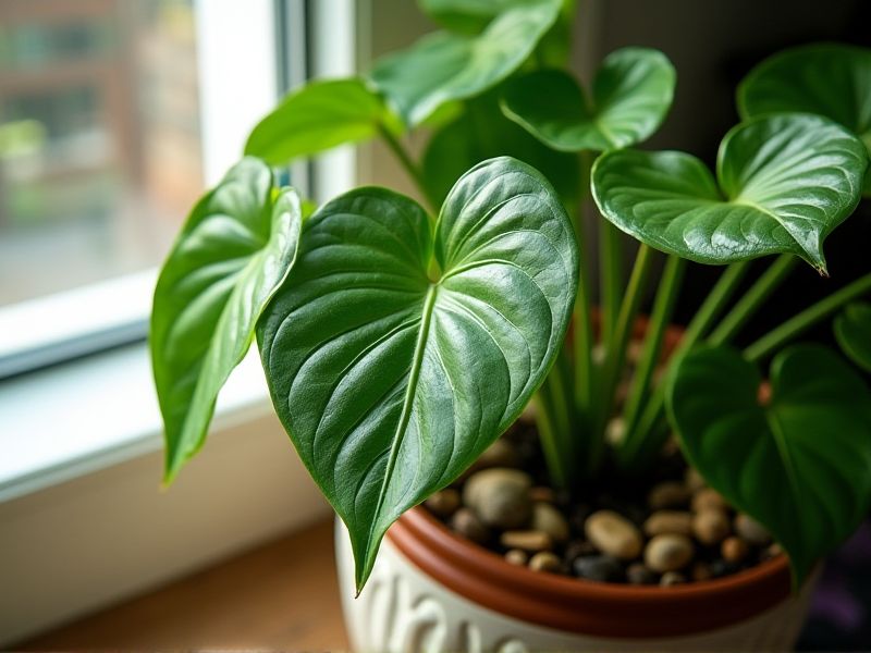 Drainase yang Tepat: Kunci Sukses Menanam Tanaman Kuping Gajah (Anthurium crystallinum)