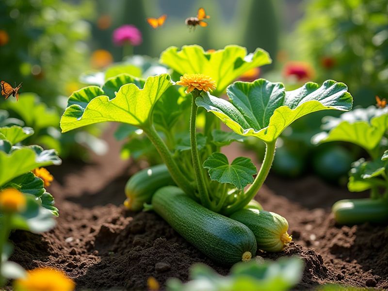 Keberagaman yang Menggoda: Menanam Zucchini untuk Ekosistem Sehat di Kebun Anda