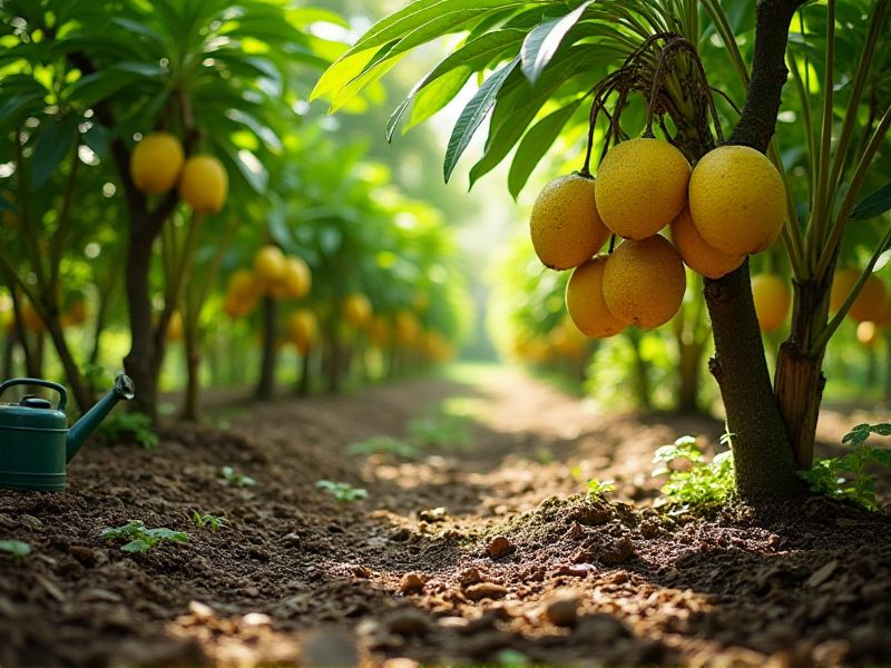 Keberhasilan Menanam Cempedak: Pentingnya Mulsa untuk Pertumbuhan Optimal!
