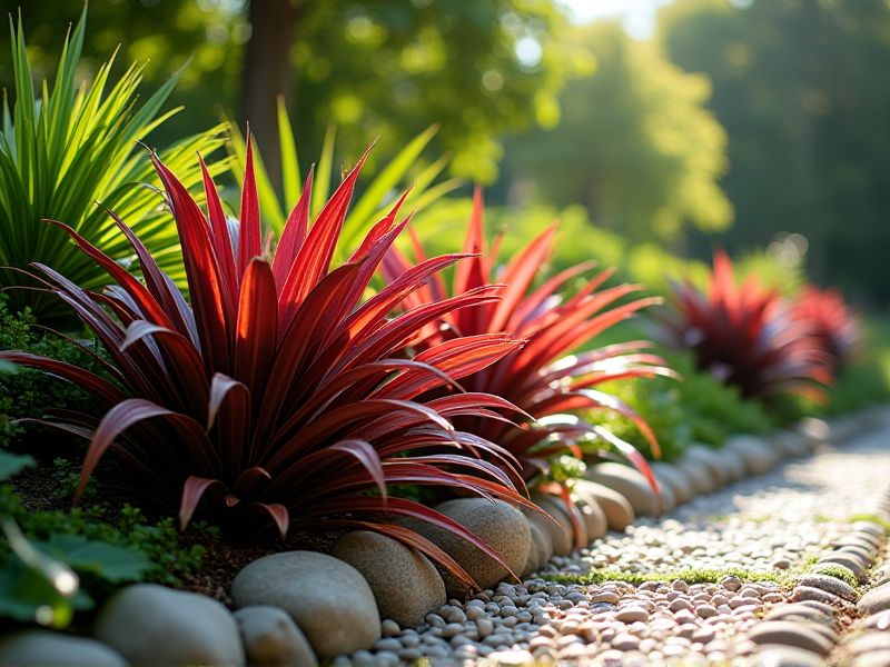 Kerikil: Rahasia Sukses Menanam Siklok (Cordyline fruticosa) dengan Aspek Drainase yang Optimal!