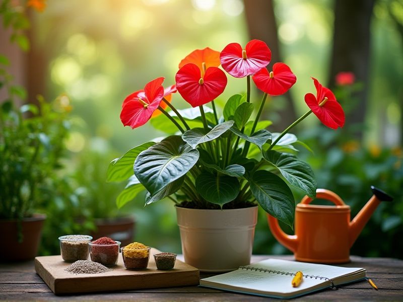 Kunci Kesuburan Tanaman Kuping Gajah: Panduan Pemberian Pupuk yang Tepat untuk Anthurium yang Menawan.