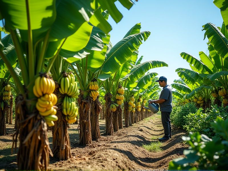 Kunci Kesuburan Tanaman Pisang: Teknik Penyiraman yang Tepat untuk Hasil Melimpah
