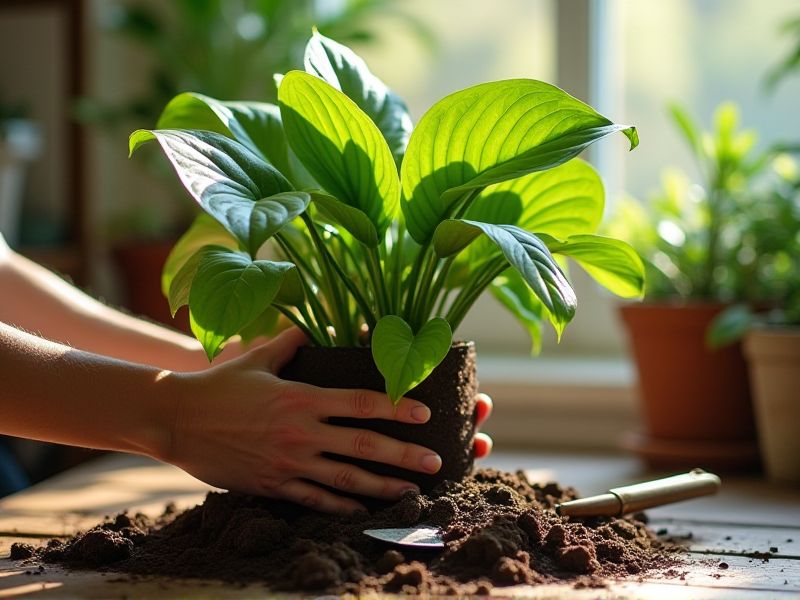 Langkah Cermat Repotting Philodendron: Kunci Agar Daun Hijau Lebat dan Sehat!