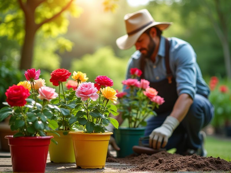 Menanam Bunga Mawar dengan Pot: Tips danTrik Agar Tumbuh Indah dan Bersemi!
