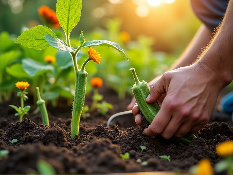 Menanam Okra dengan Sempurna: Panduan Kedalaman Tanam untuk Hasil Optimal