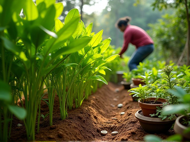 Menciptakan Cahaya Ideal: Rahasia Sukses Menanam Temu Hitam (Curcuma aeruginosa) di Kebun Anda