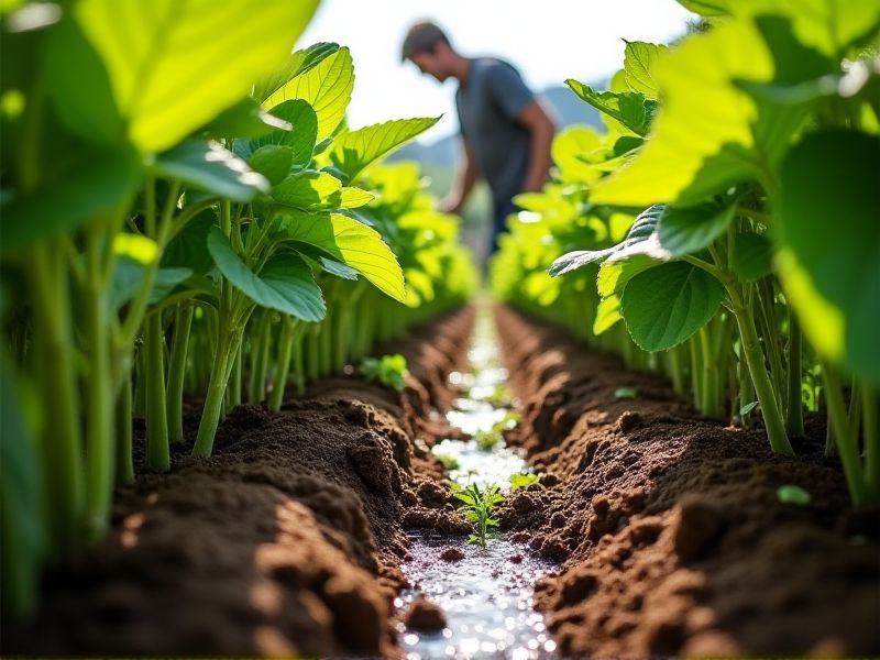 Menciptakan Kebun Terong yang Sukses: Pentingnya Sistem Drainase untuk Pertumbuhan Optimal!