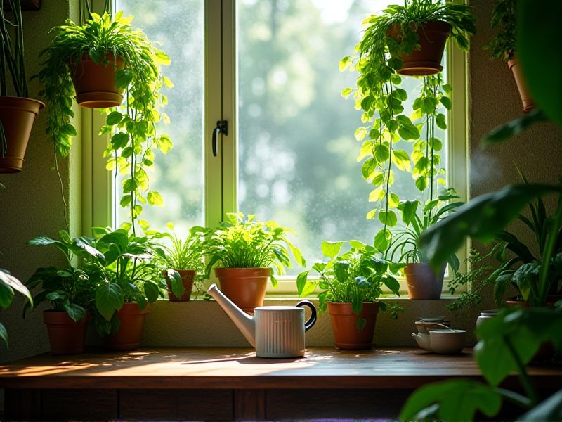 Menciptakan Suasana Tropis: Cara Memenuhi Kelembapan Ideal untuk Tumbuhan Pothos Anda