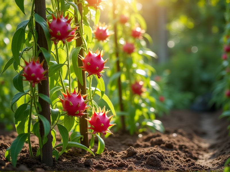 Menciptakan Surga Mikro: Tips Menyiapkan Lingkungan Ideal untuk Menanam Buah Naga (Hylocereus undatus) di Kebun Anda