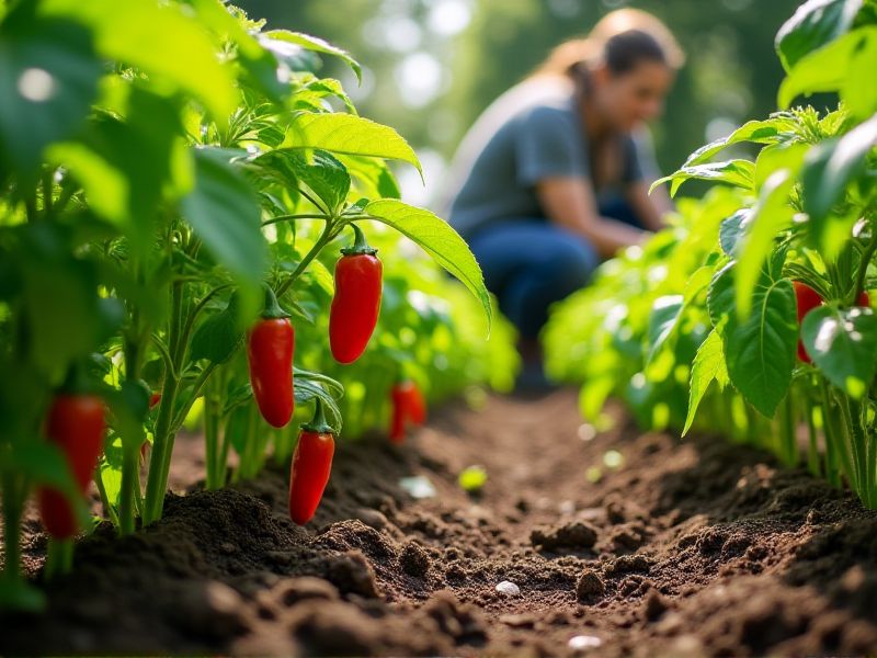 Mengatasi Gulma dengan Efektif: Rahasia Sukses Menanam Cabe Capsicum annuum di Kebun Anda!
