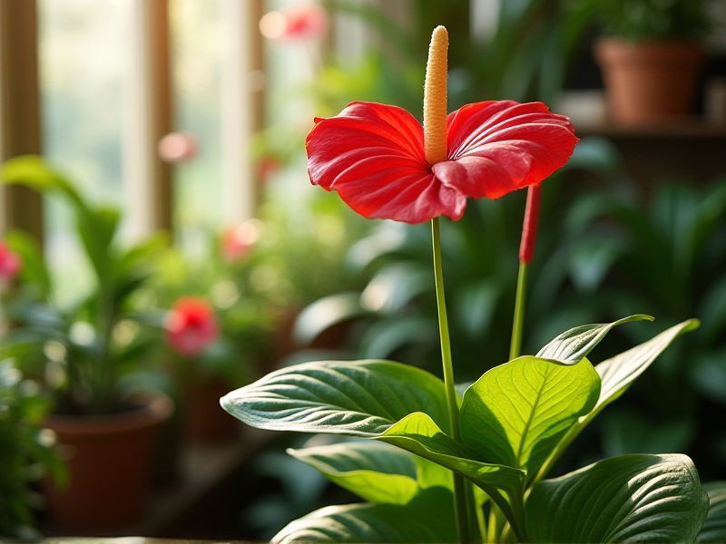 Menggenggam Suhu Ideal: Rahasia Sukses Membudidayakan Tanaman Kuping Gajah (Anthurium) di Rumah!