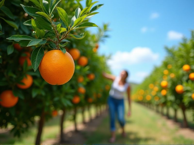 Mengusir Hama dengan Cinta: Cara Merawat Tanaman Jeruk (Citrus sinensis) agar Berbuah Lebat!