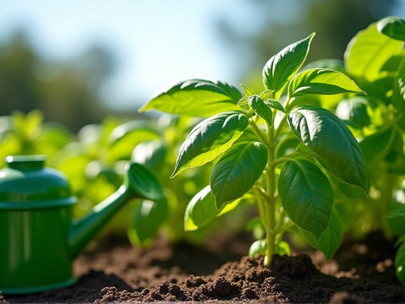 Menjadi Ahli Tanaman Basil: Teknik Pengairan yang Tepat untuk Pertumbuhan Optimal!