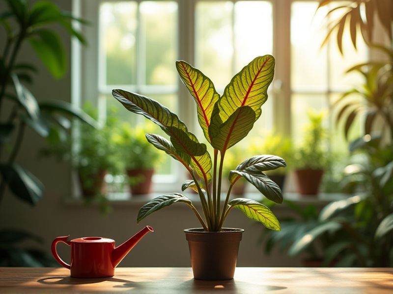 Menjaga Kelembaban Ideal: Rahasia Sukses Menanam Aglonema Red Sumatra yang Menawan!