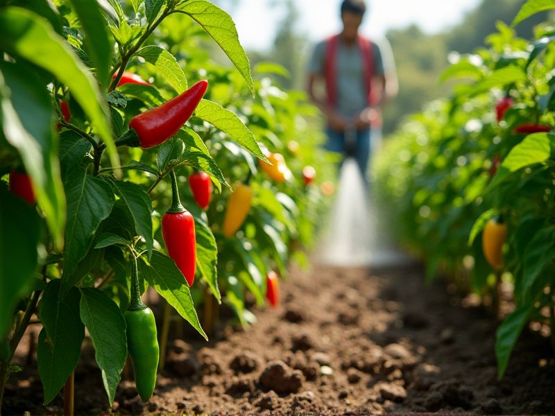Menjaga Kelembaban: Rahasia Sukses Menanam Cabai (Capsicum annum) yang Berbuah Melimpah!