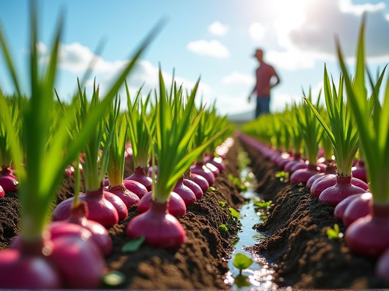Menjaga Kesehatan Bawang Merah: Pentingnya Sistem Drainase yang Baik dalam Pertumbuhannya