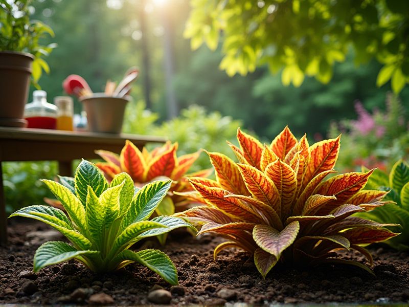 Menjaga Kesuburan: Tips Memilih Tanah Ideal untuk Menanam Puring (Codiaeum variegatum)