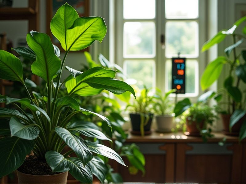 Menjaga Suhu Ideal: Kunci Sukses Menanam Tanaman Karet Kebo (Ficus elastica) yang Subur!