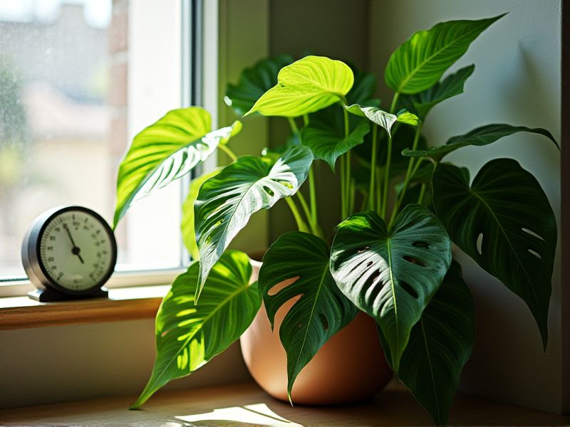 Menjaga Suhu Ideal: Rahasia Agar Calathea Tumbuh Subur dan Menawan!