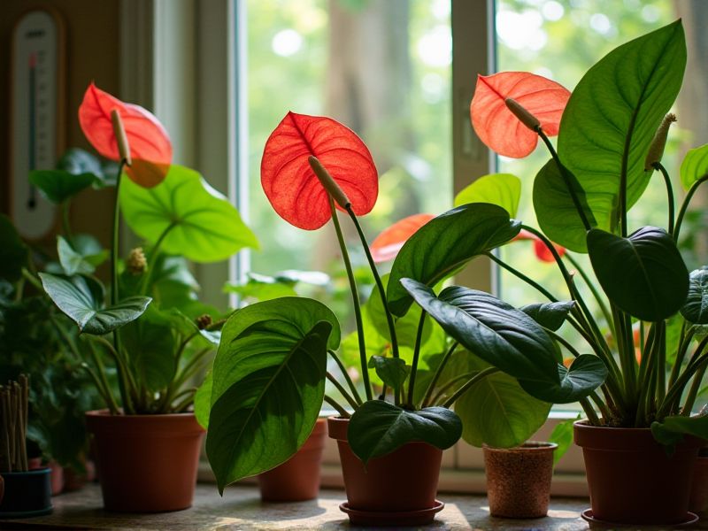 Menjaga Suhu Ideal: Rahasia Sukses Merawat Tanaman Kuping Gajah (Anthurium crystallinum)