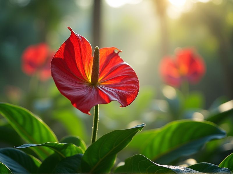 Menjaga Suhu Ideal untuk Keindahan Tanaman Anthurium Anda - Kunci Sukses Merawat Anthurium andraeanum!