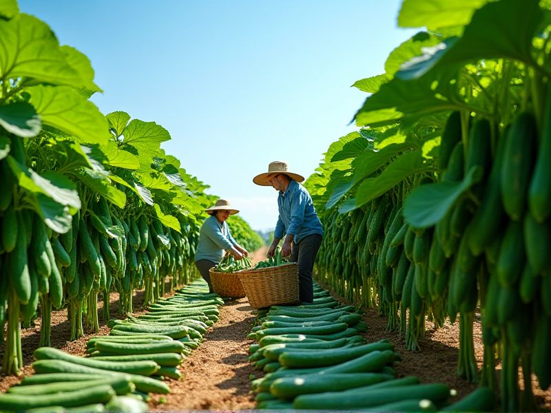 Menyemai Keberhasilan: Teknik Pemanenan Timun yang Optimal untuk Hasil Melimpah