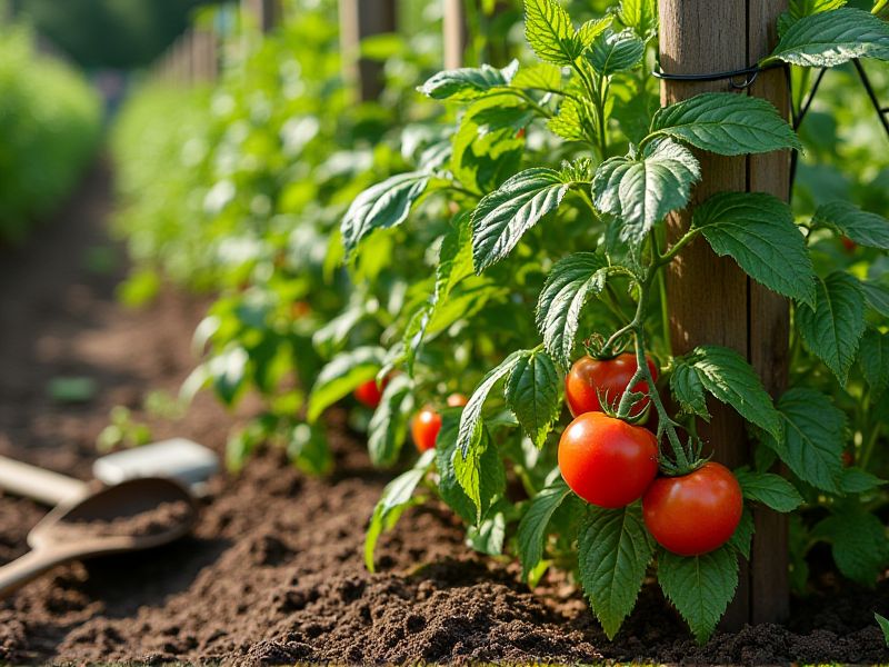 Menyiapkan Dukungan Sempurna untuk Pertumbuhan Optimal Tanaman Tomat - Solanum Lycopersicum