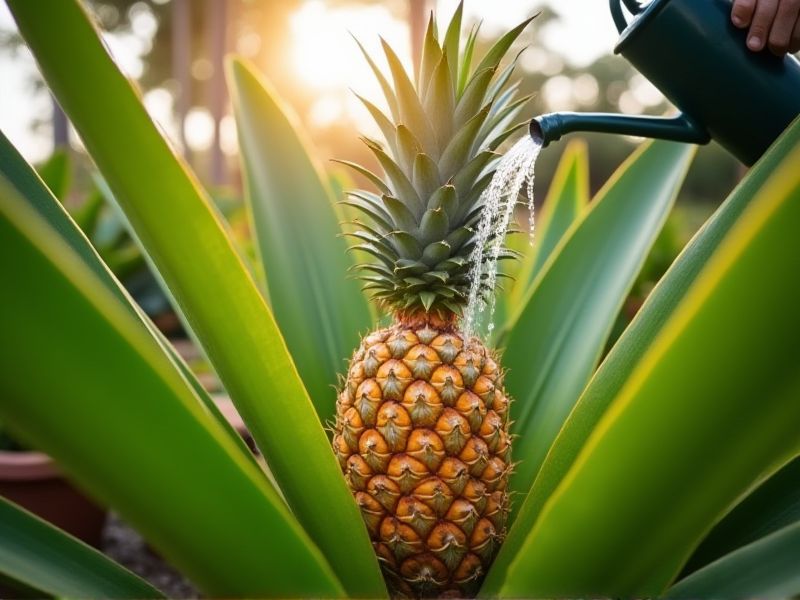 Menyiram Nanas: Menjaga Kelembapan untuk Hasil yang Manis dan Berlimpah!