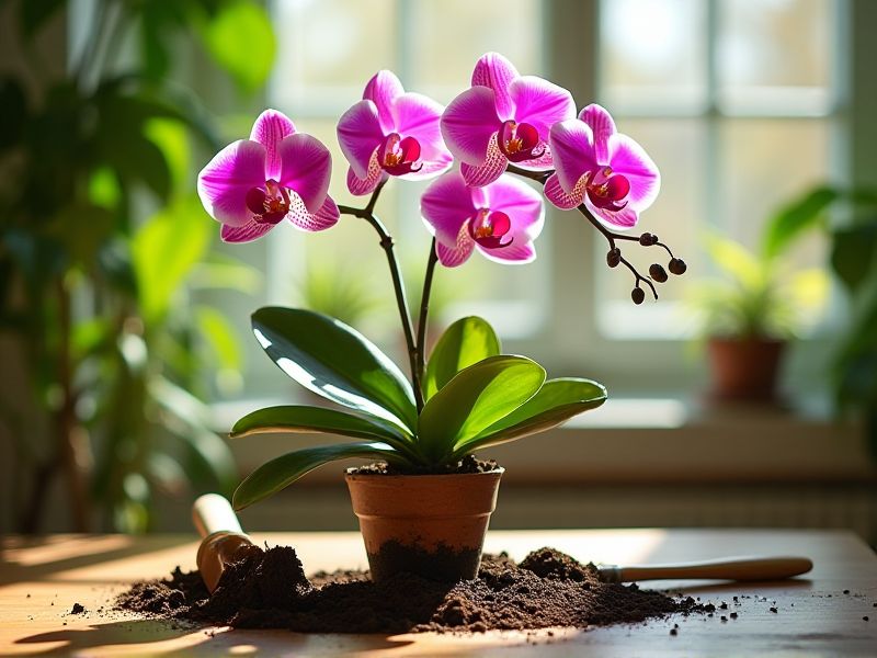 Meremajakan Anggrek Anda: Teknik Repotting untuk Kesehatan dan Keindahan yang Optimal