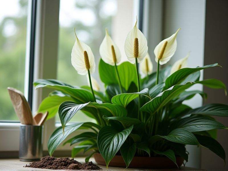 Nutrisi Optimal untuk Kesehatan Tanaman Peace Lily: Rahasia Merawat Spathiphyllum agar Subur dan Indah!