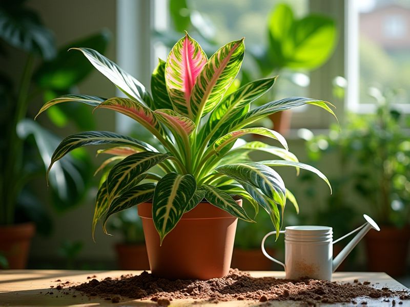 Nutrisi Optimal untuk Tanaman Sri Rejeki: Rahasia Kesuburan Aglaonema yang Menawan