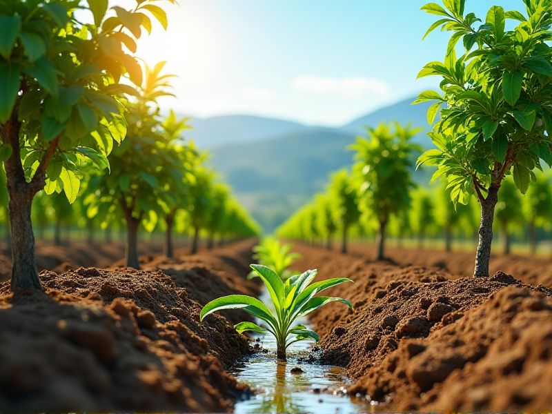 Optimalkan Pertumbuhan Mangga dengan Sistem Drainase yang Efisien: Kunci Sukses Menanam Mangga Muda