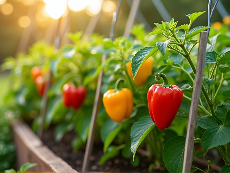 Paduan Sukses Menanam Paprika: Membuat Penyangga yang Kuat untuk Hasil Optimal