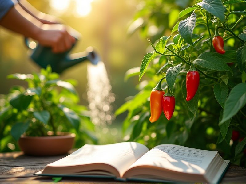 Panduan Cerdas Penyiraman Tanaman Paprika: Rahasia Pertumbuhan Optimal Capsicum annuum