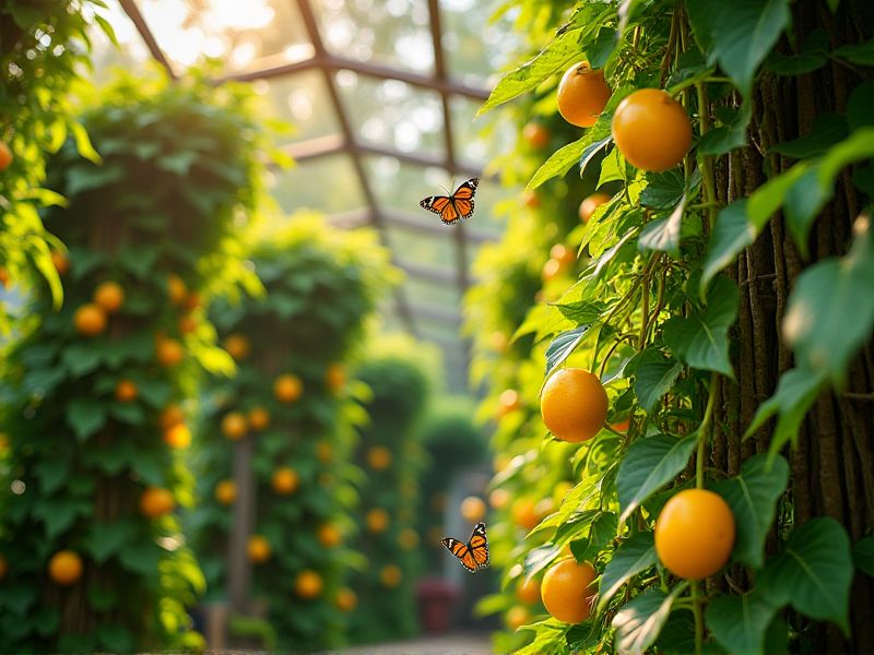 Panduan Memilih dan Membangun Penyangga yang Ideal untuk Tanaman Markisa - Kunci Kesuksesan Pertumbuhan Passiflora Edulis!