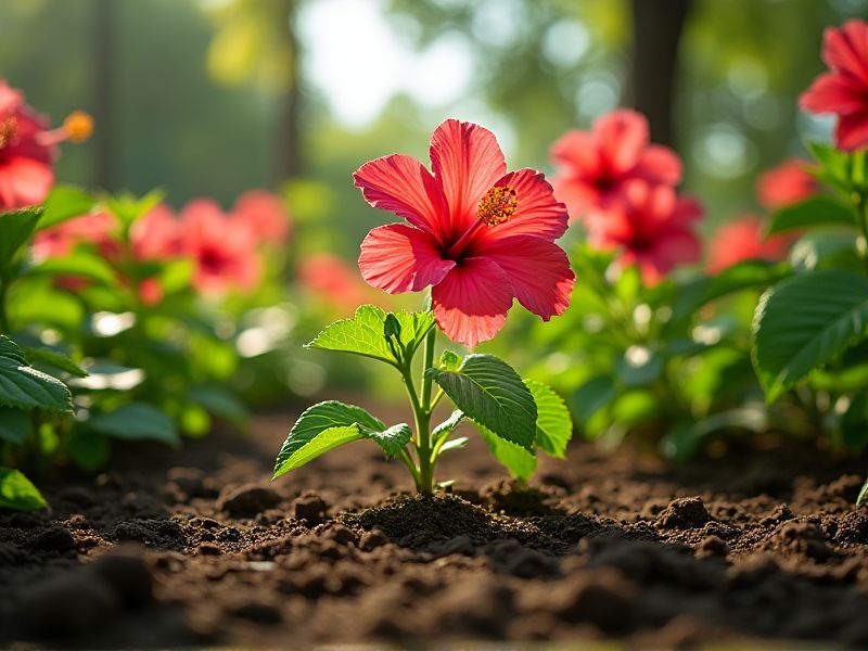 Panduan Memilih Tanah Ideal untuk Menanam Kembang Sepatu: Kunci Keindahan Bunga Hibiscus Rosa-Sinensis!
