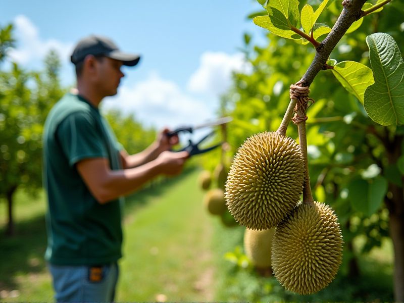 Pemangkasan Durian: Cara Menyehatkan Tanaman dan Meningkatkan Hasil Buah
