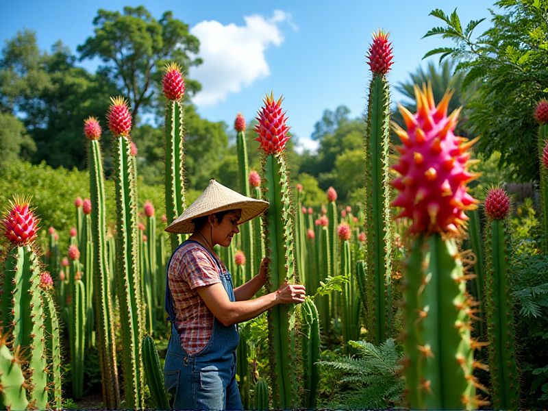 Pemangkasan Tanaman Buah Naga: Meningkatkan Hasil Panen dengan Teknik Tepat!