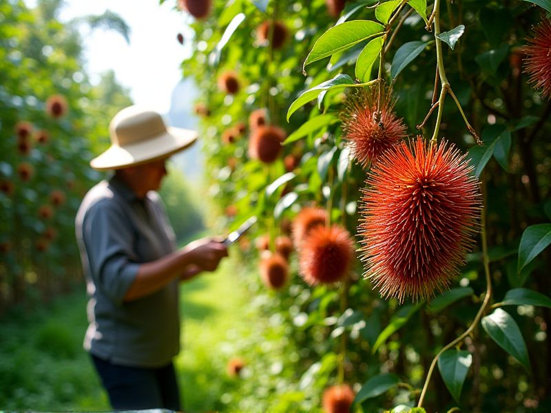 Pemangkasan Tanaman Rambutan: Mengoptimalkan Pertumbuhan dan Hasil Panen Lebih Melimpah!