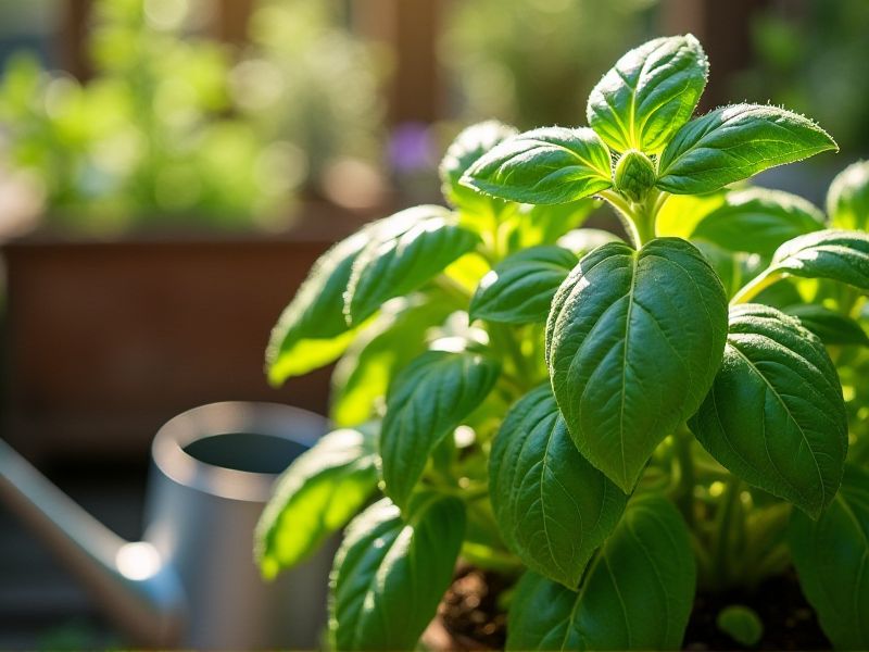 Pentingnya Penyiraman yang Tepat: Kunci Pertumbuhan Optimal Tanaman Basil Anda!
