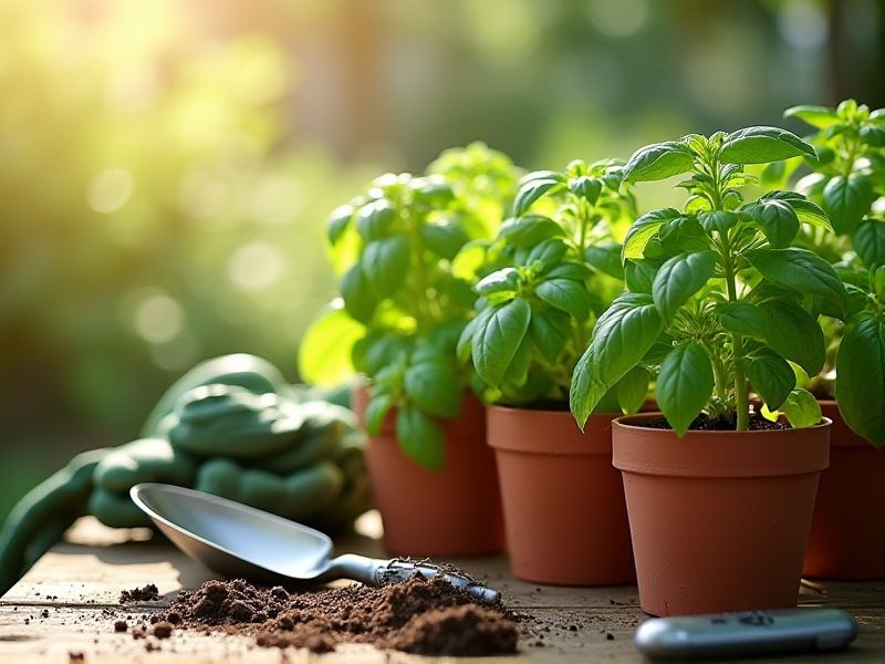 Perlengkapan Sempurna untuk Menanam Kemangi: Alat yang Membantu Pertumbuhan Optimal