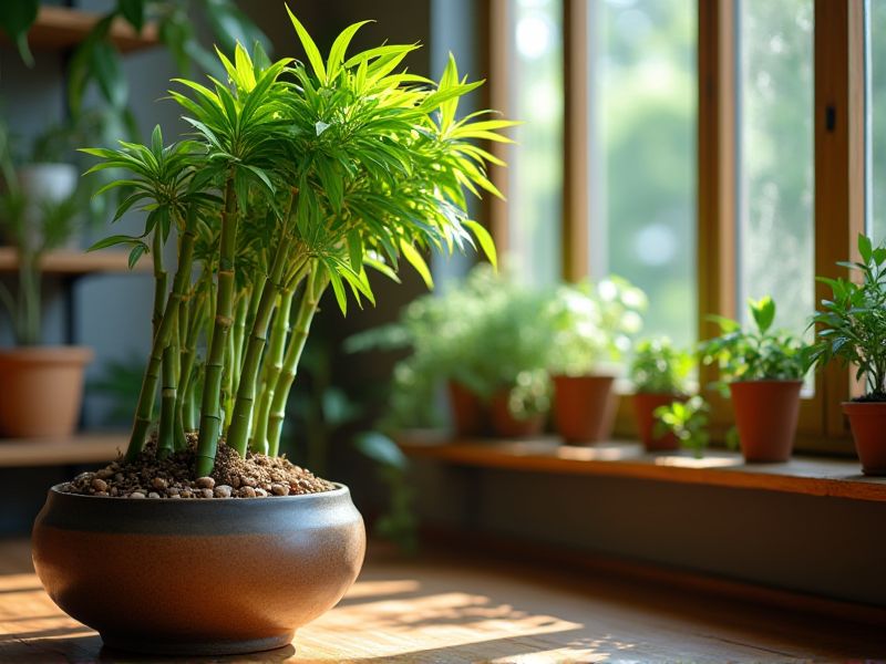 Pot yang Ideal untuk Menanam Bambu Hoki: Rahasia Kesuburan Dracaena Sanderiana di Rumah Anda