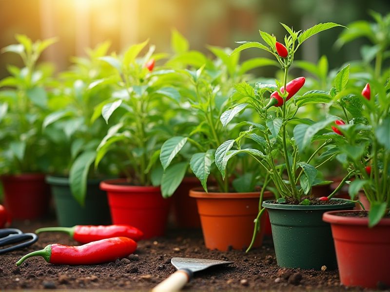 Pot yang Ideal untuk Menanam Cabai: Tips Kreatif Agar Panen Melimpah dan Berkualitas
