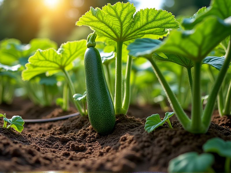 Aerasi yang Sempurna: Kunci Pertumbuhan Optimal Tanaman Zucchini Anda!