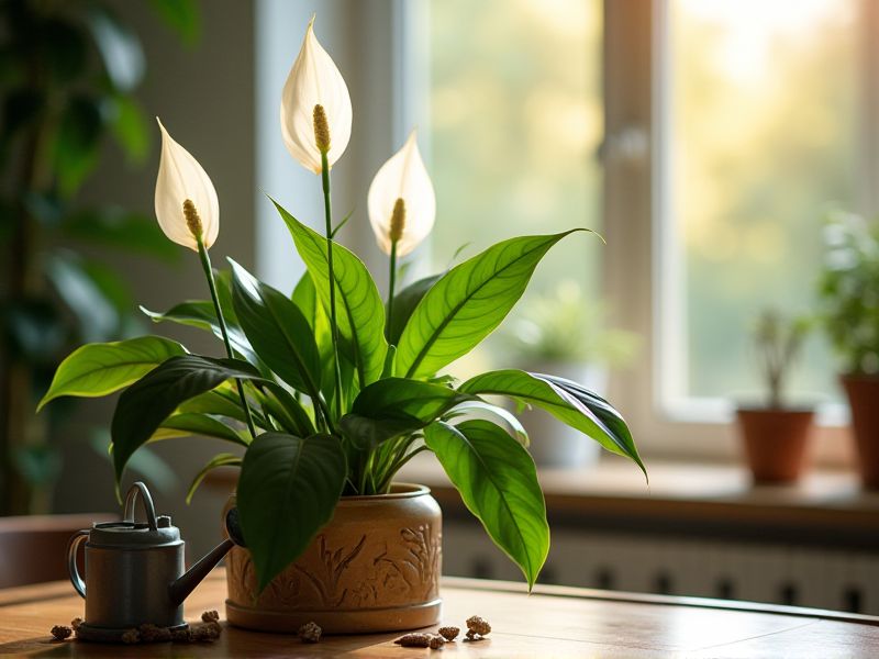 Kelembapan: Menanam dan Merawat Tanaman Peace Lily agar Tumbuh Subur!