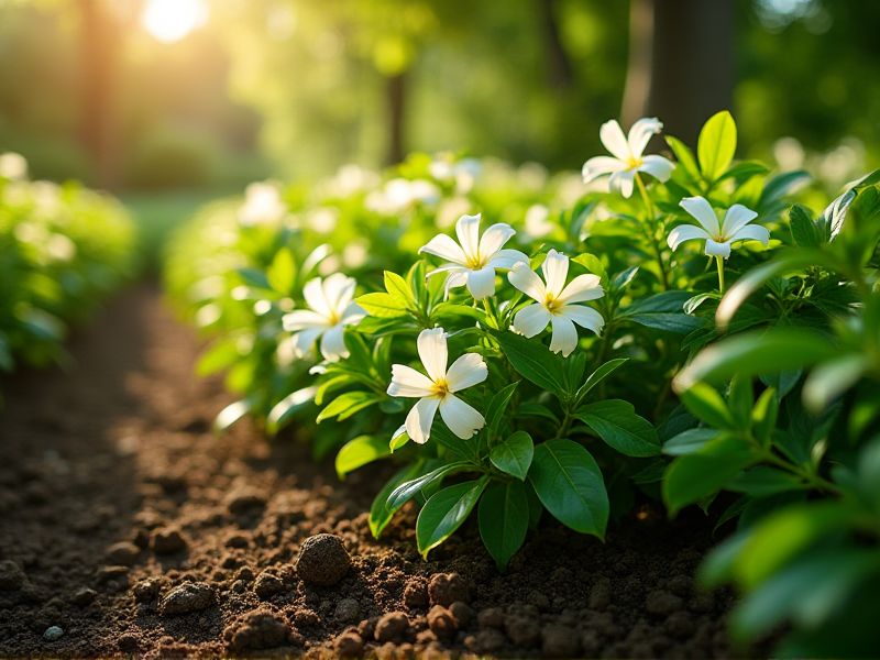 Kesuburan: Cara Memilih Tanah yang Ideal untuk Tanaman Melati (Jasminum sambac)